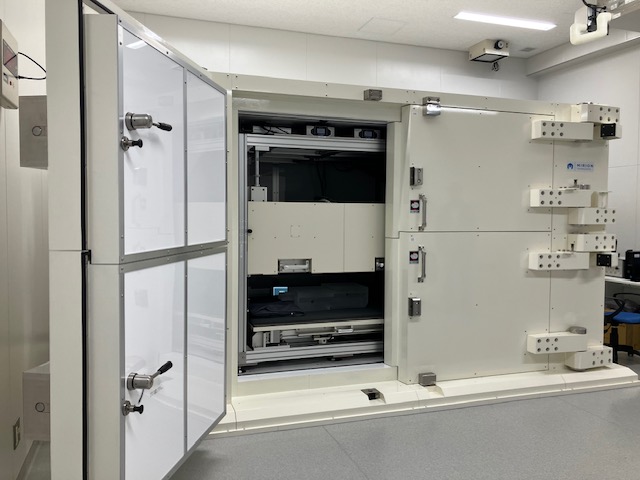 臥位式のホールボディカウンター